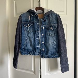 Jean Jacket with Hood